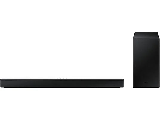 Barra de sonido - SAMSUNG HW-B450, Bluetooth, Subwoofer Inalámbrico, 300 W, Negro