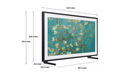 TELEVISOR SAMSUNG THE FRAME QLED FULL HD 32"