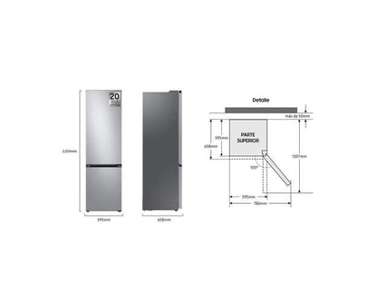 FRIGORÍFICO SAMSUNG RB38C602DSA/EF